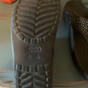 Crocs brand sandals